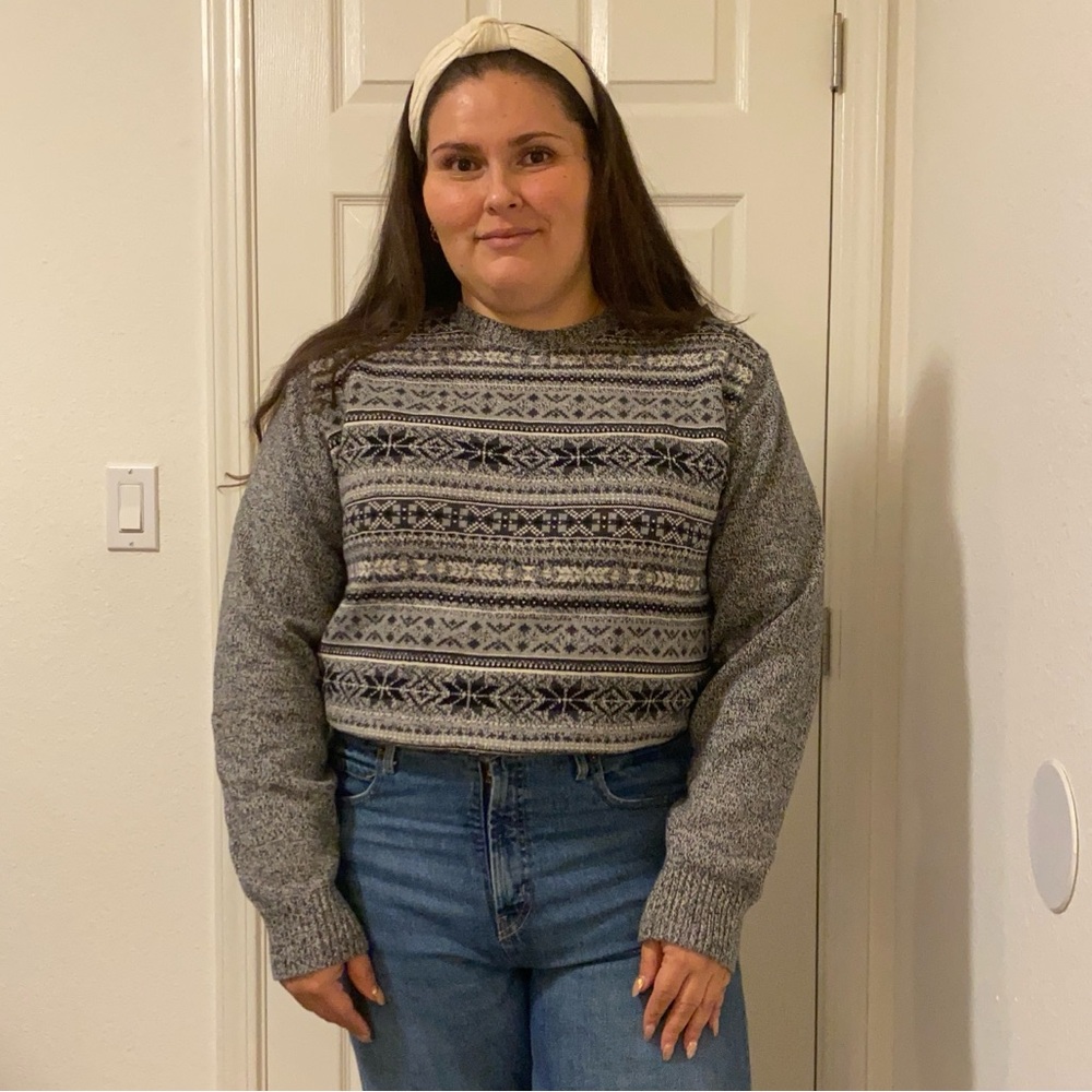 Weatherproof Vintage Snowflake Sweater